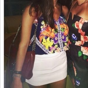 LF Cropped Silky Tank with Lowcut Back